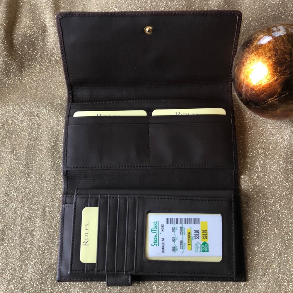 NWT ROLFS Genuine Leather Wallet - Picture 2 of 5